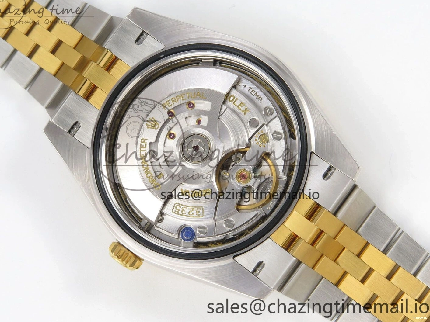 SS Edition Best Roman 1:1 DateJust Jubilee Bracelet Dial Gray 126333 (Weighted) 41 SH3235 ARF on YG 1228